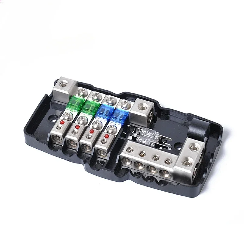 

Ship accessories, multi-function fuse box, four-way fuse 30A/60A two-in and four-out junction box