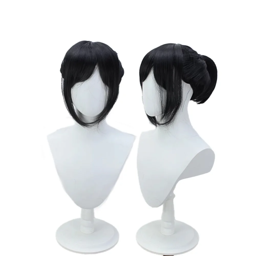 

Jujutsu Kaisen Mechamaru Ultimate Wig Black Pulled Back Cosplay Hair