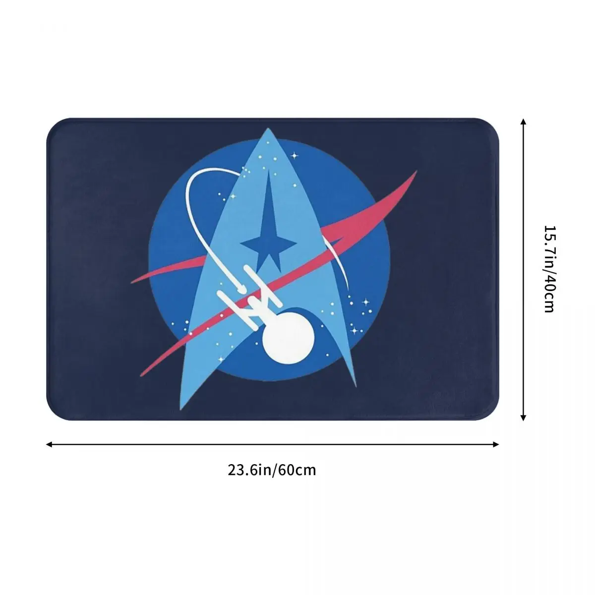Star Treks Science Fiction TV Series Doormat Cushion Carpet Rug Kitchen Entrance Home Floor Mat for Bathroom Footpad Mats