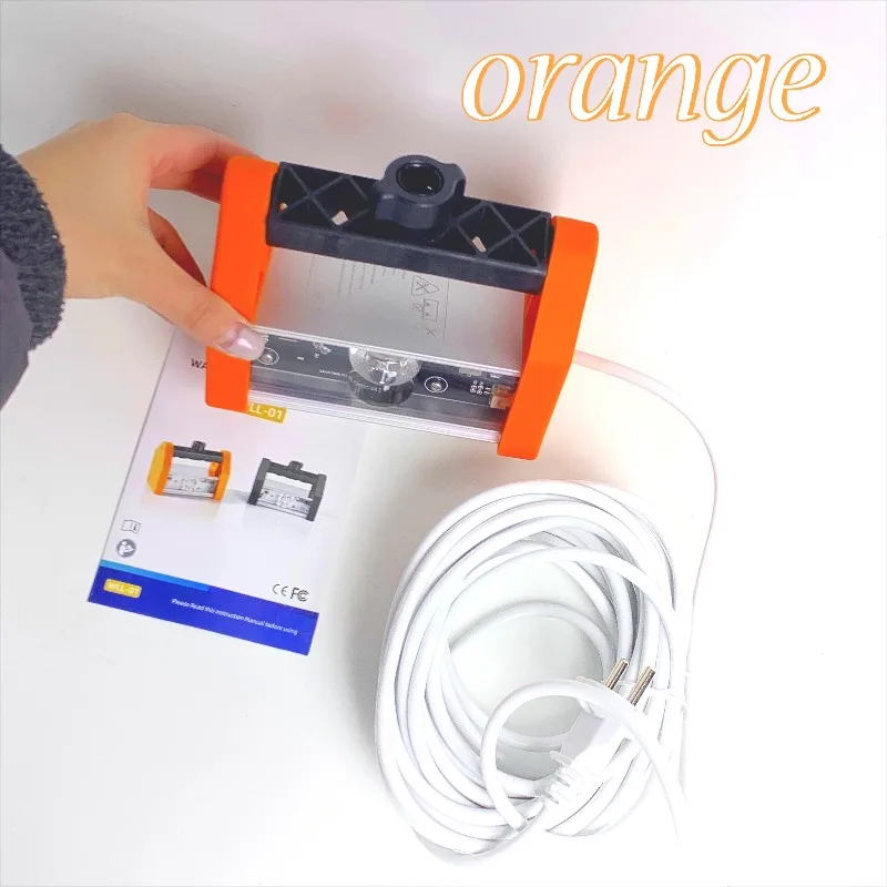 

Портативная светодиодная лампа для выравнивания гипсокартона с ручкой-держателем, вспомогательная лампа для малярных работ и шлифовки