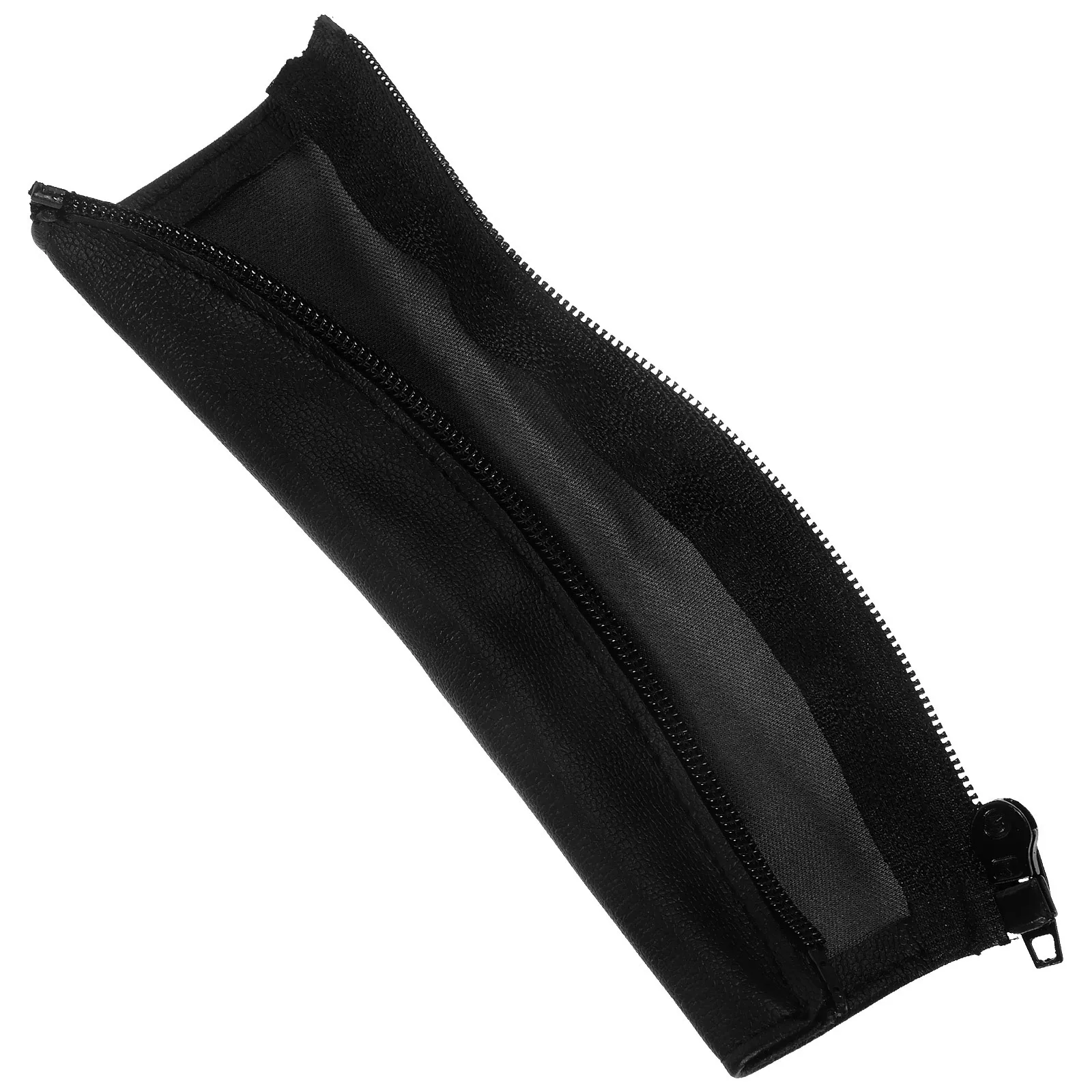 Capa de cabeça para fone de ouvido, protetor de manga com zíper, almofadas de substituição para fone de ouvido