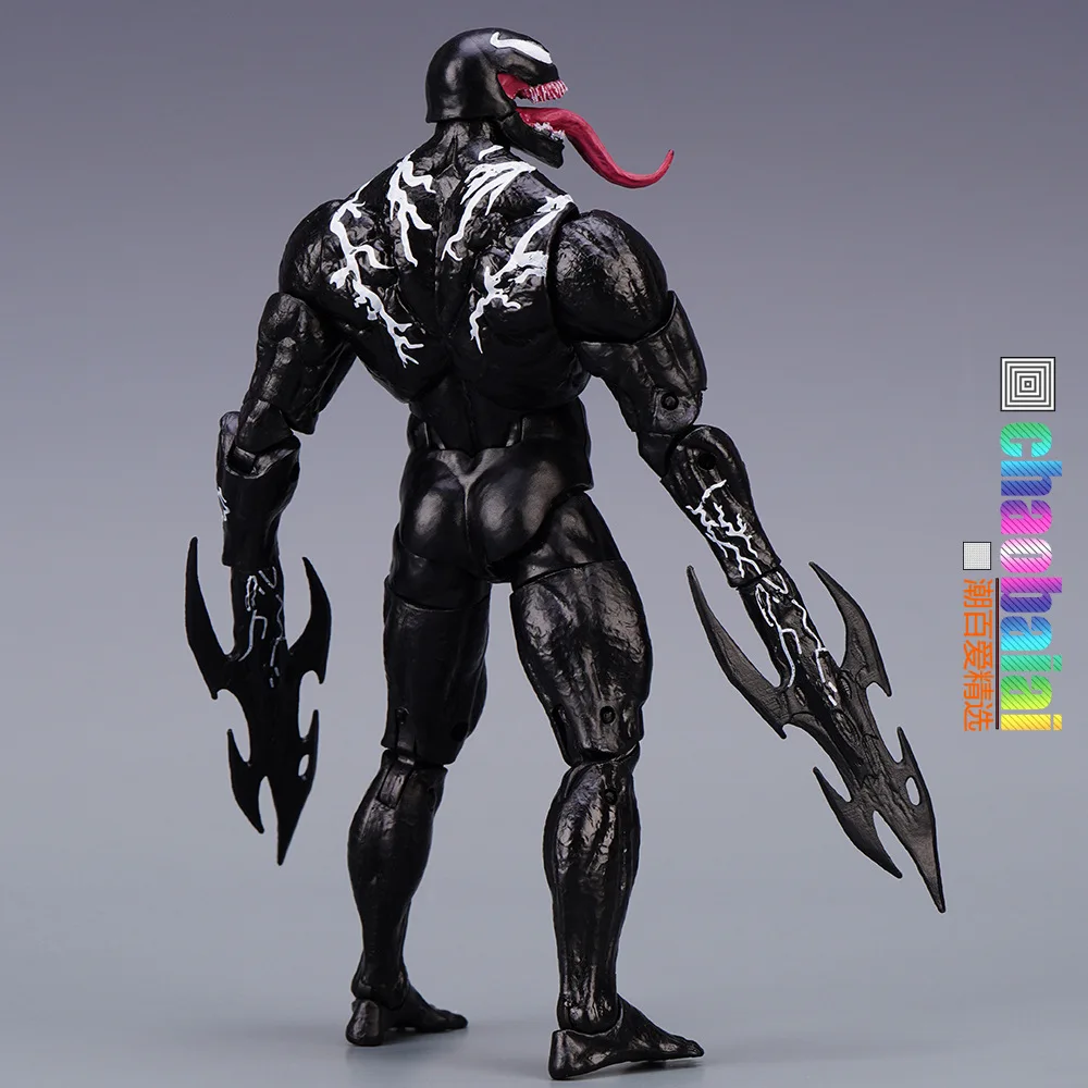 "The Avengers Spider-Man: Venom 2" فيلم Marvel Super Hero Venom، Vampire Gwen Miles، أكثر من 23 سم نموذج لعبة دمية شخصية الحركة #5