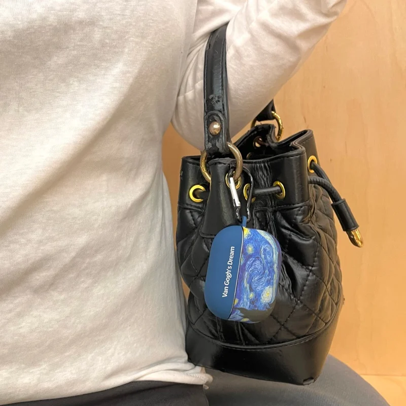 غطاء إبداعي SE 4 ANC لهاتف هواوي Freebuds SE 4 حافظة ديكور صيني فان جوخ SE4 حافظة هواوي براعم فوندا صندوق حماية