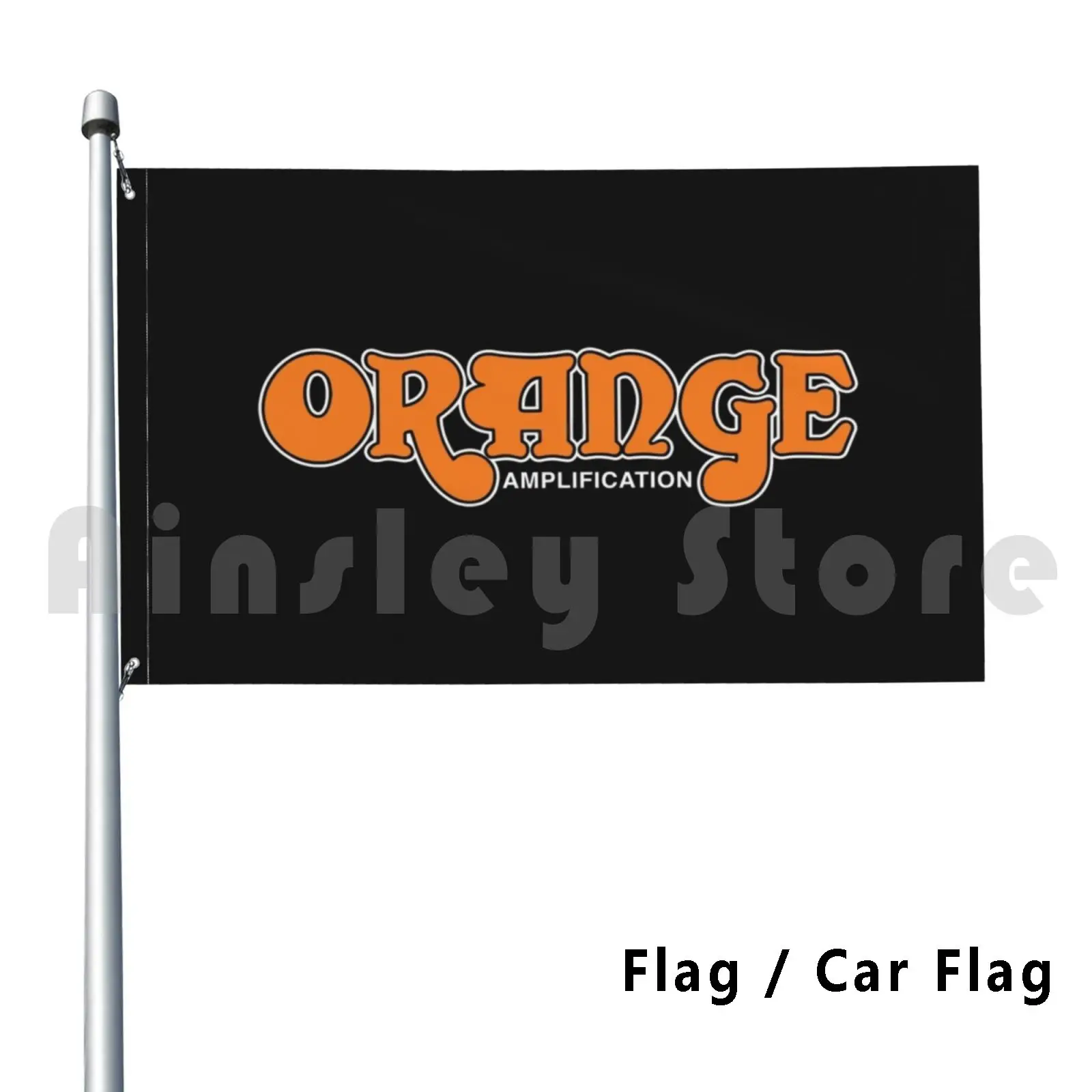 Orange Amplification Outdoor Decor Flag Car Flag Orange Amps Orange Amp Orange Amplifier Orange Amplification Orange Amplifiers