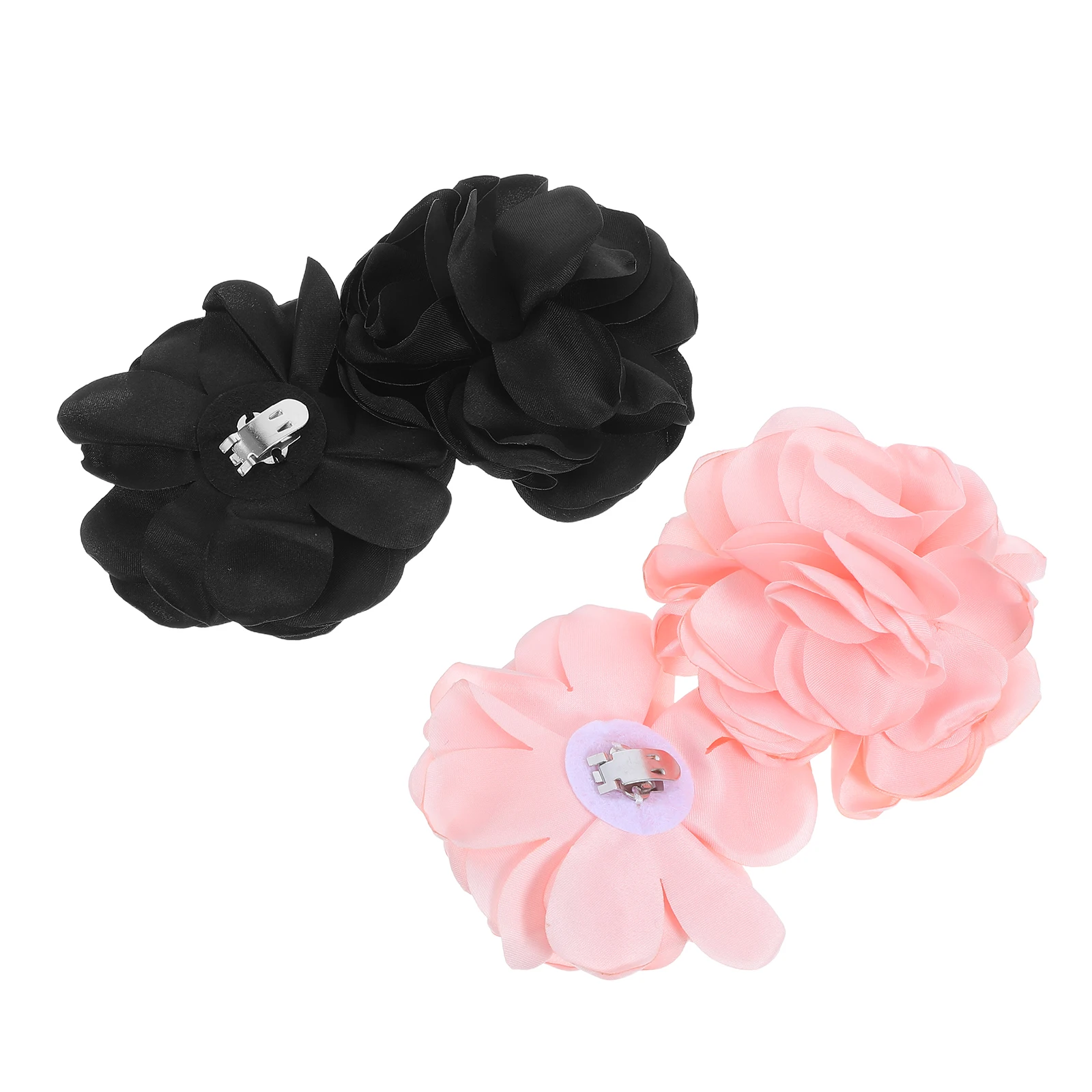 

Shoe Clips For Women Removable Flower Embellishments Handmade Artificial Floral Decorations High Heels Flats Sandals