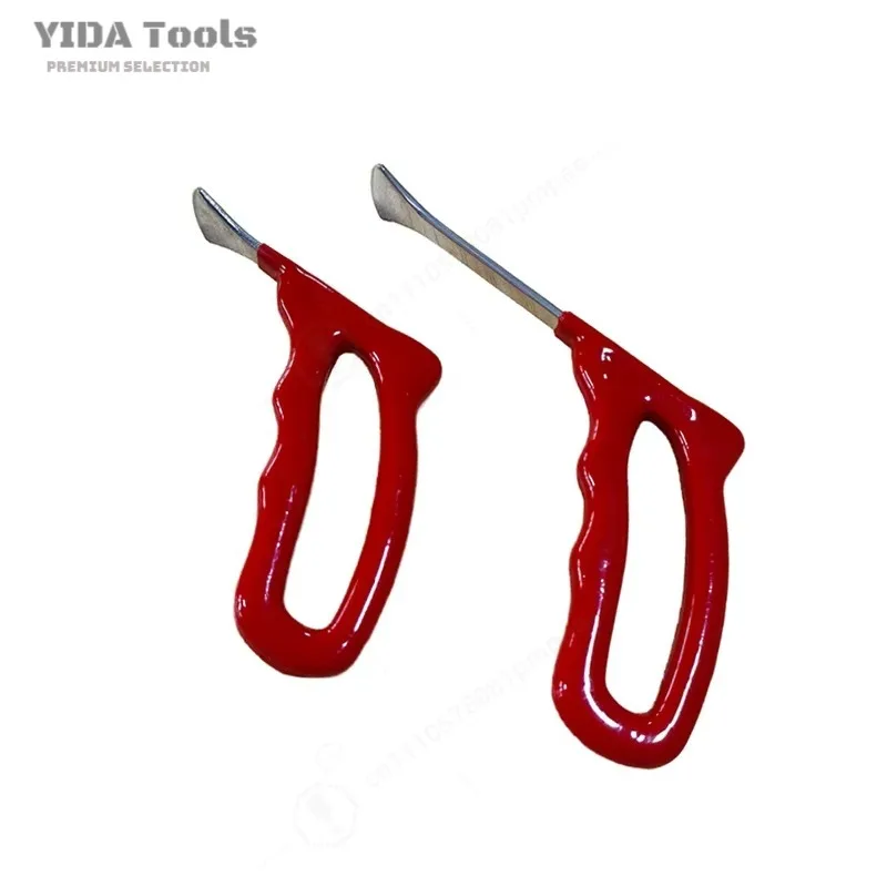 YIDA 2Pcs Mini Flat Spatula PDR Tool, Full Flat Rod For Auto Body Paintless Dent Concave Pit Straightening Repair