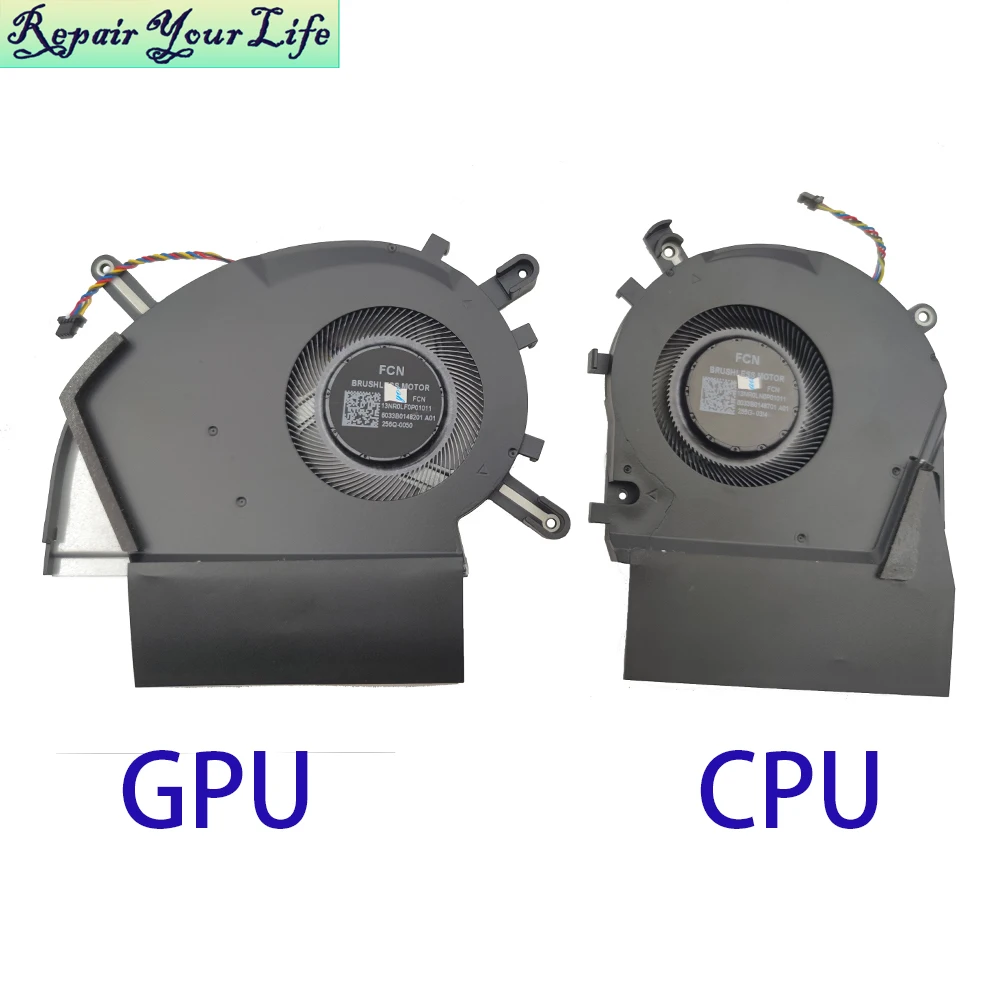 Laptop CPU GPU Fan Cooler Radiator For ASUS ROG Strix G18 G815 G835 DC12V 5V 1A Fans 13NR0LF0P01011 6033B0148701 F24197 F24319