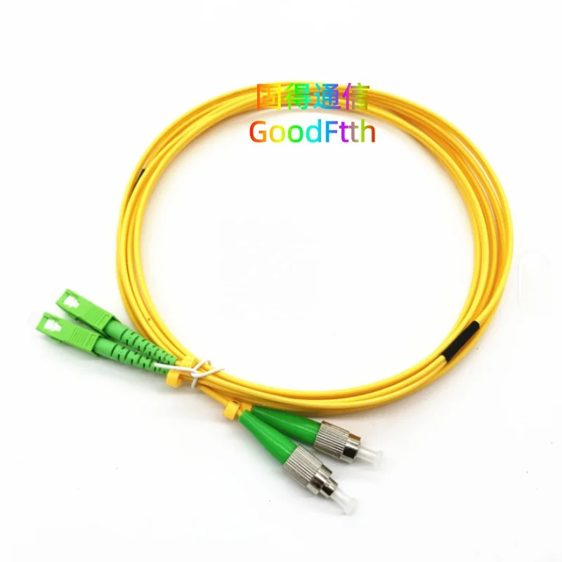 

Патч-корд SC/APC-FC/APC, SC-FC, FC-SC, APC, SM, дуплексный кабель-перемычка GoodFtth