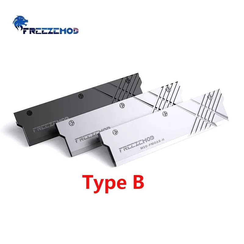 FREEZEMOD 2Pcs DDR5 DDR4 RAM Heat Sink Memory Vest Water Cooler Aluminum Alloy Radiator For PC Case Computer