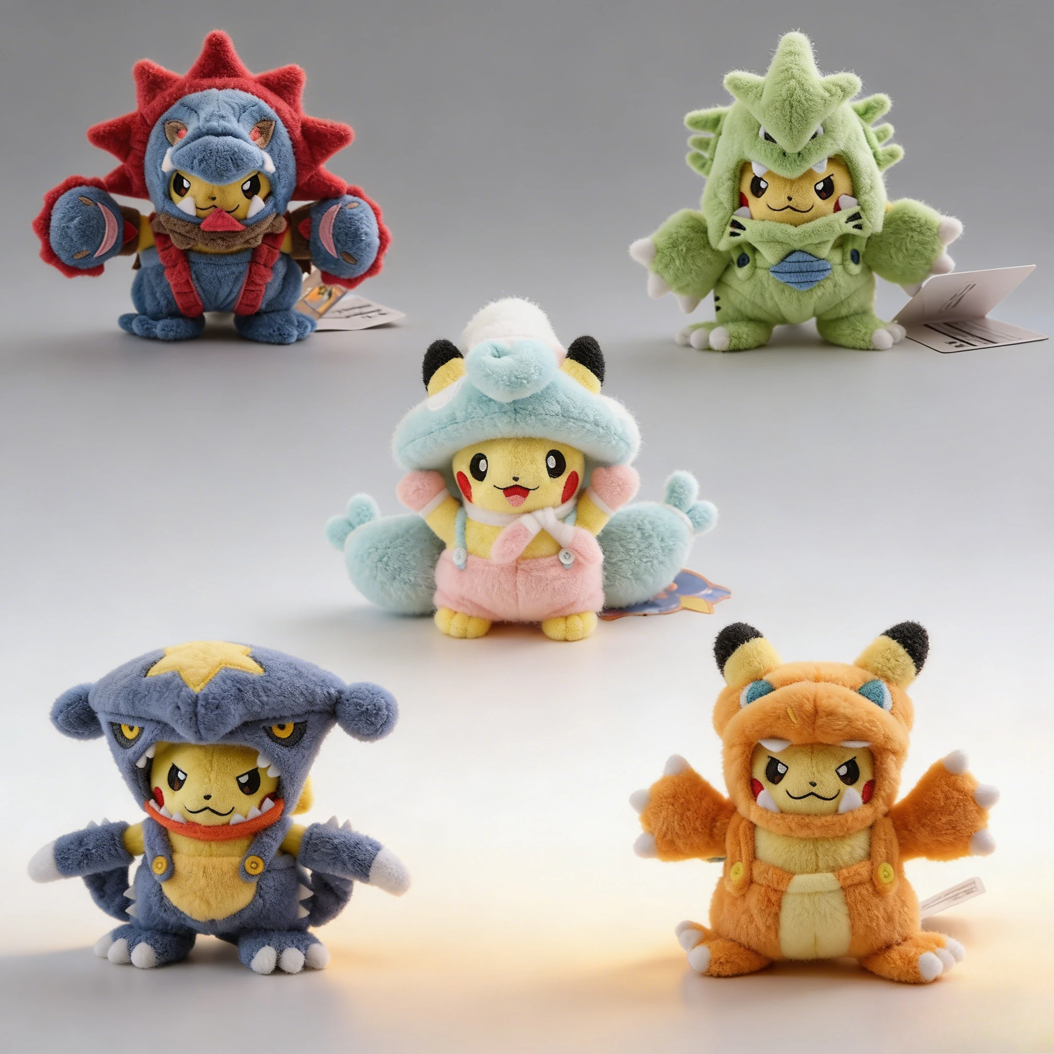 

Плюшевые игрушки для косплея: Иви, Пикачу, Чаризард, Лукарио, Пикачу. Мягкие куклы-животные, милые мультяшные подарки, мультяшные куклы.