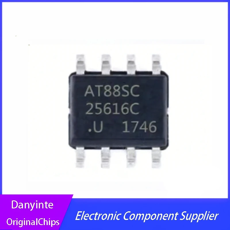 2Pcs/Lot AT88SC25616C-SU AT88SC25616C  SOP8
