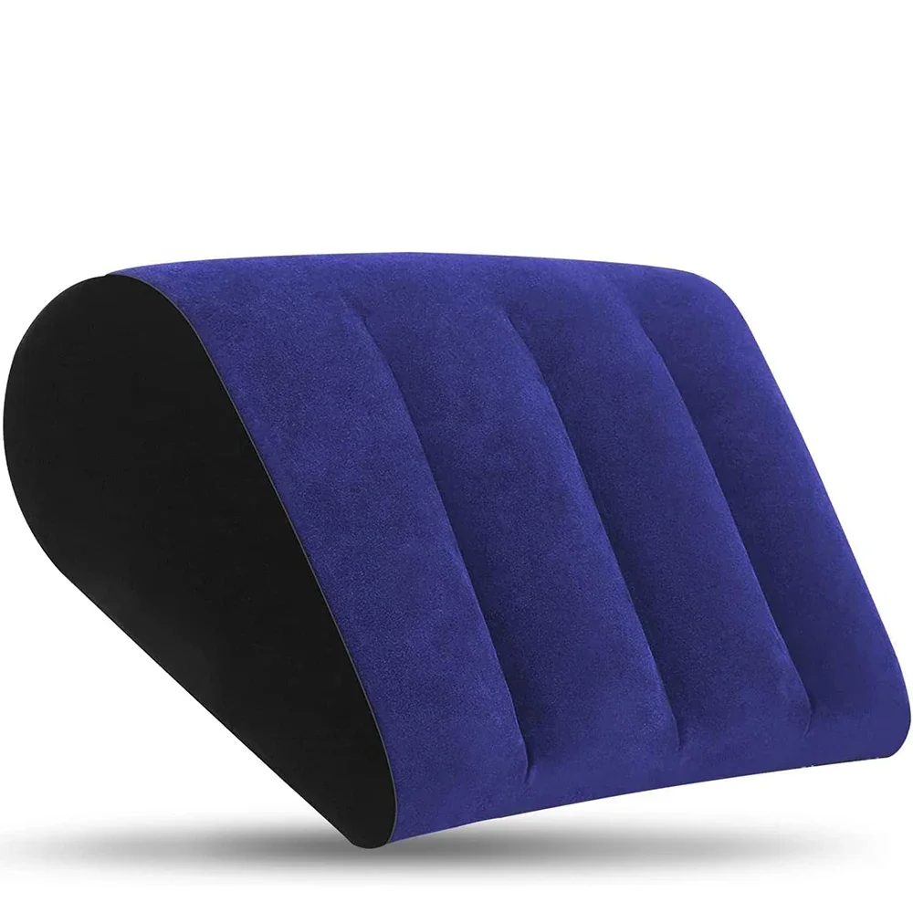 Inflatable Wedge Pillow Love Intercourse Cushion 18 Adult Sexuality Position Couple Body Support Cushion Air Triangular Pillow image 2