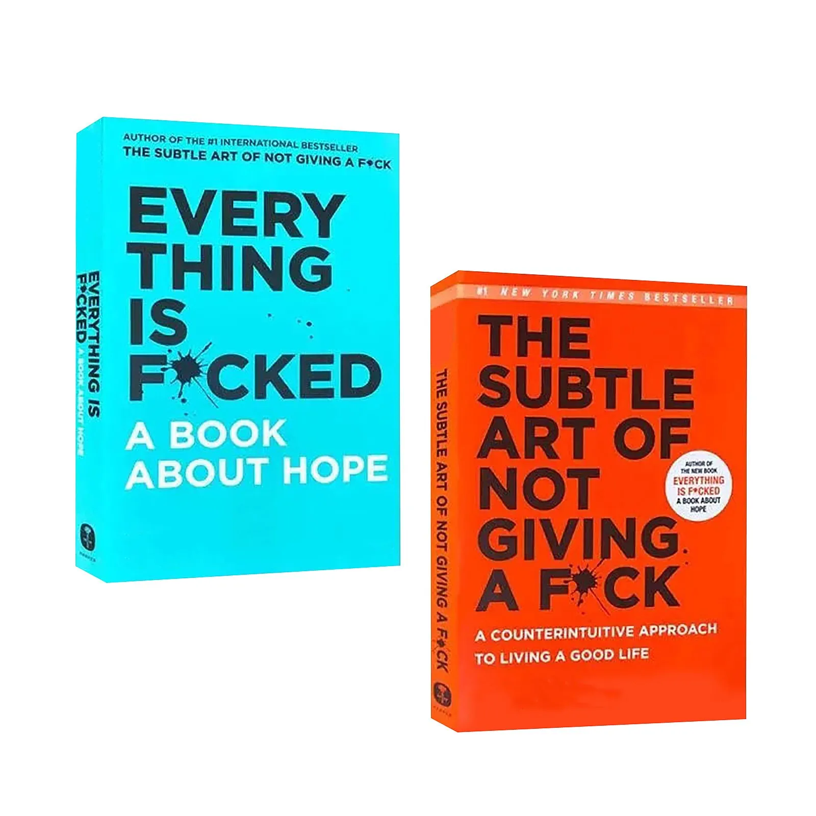 The Subtle Art Of Not Giving A F*C/Reshape Happiness/How To Live As You Want By Mark Manson Self Management Stress Relief Book