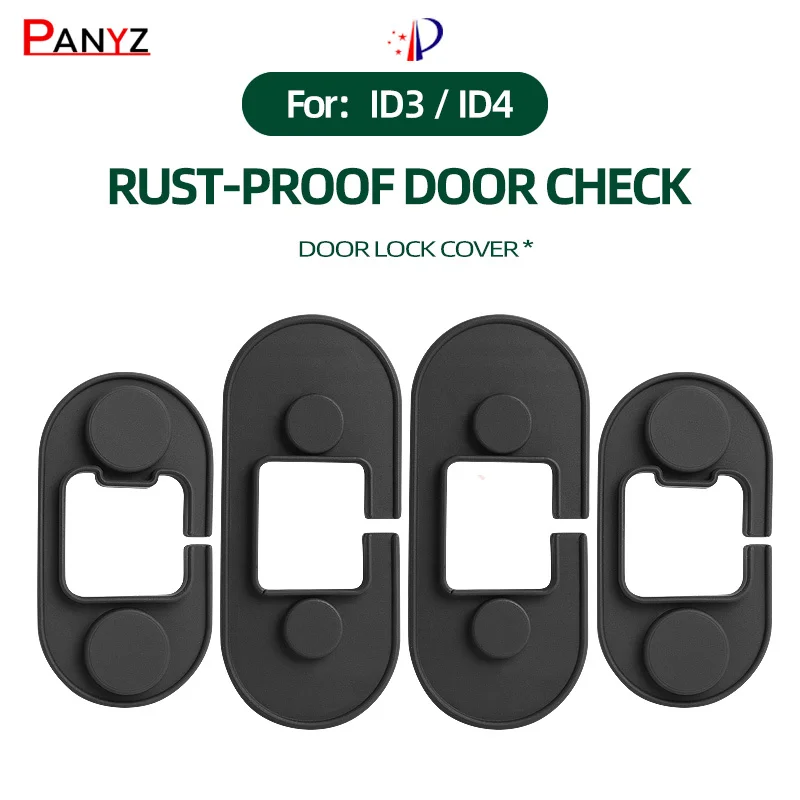 

Для VW ID3/ID4 дверной ограничитель ABS защитная крышка дверной замок пряжка крышка модификация модель силиконовые дверные упоры