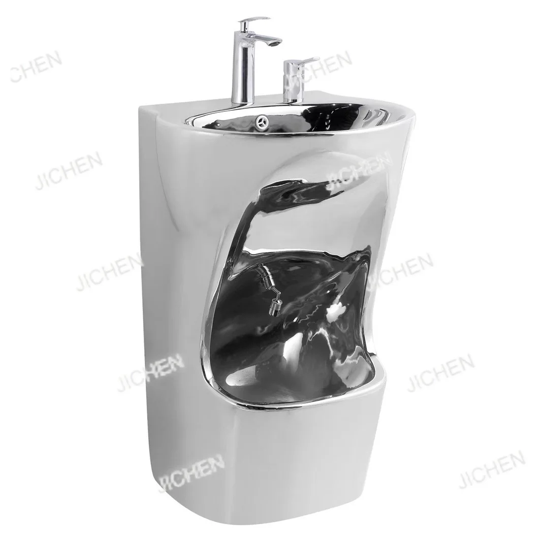 

Полированная поверхность — более практичная, керамическая раковина для мытья рук и ног.