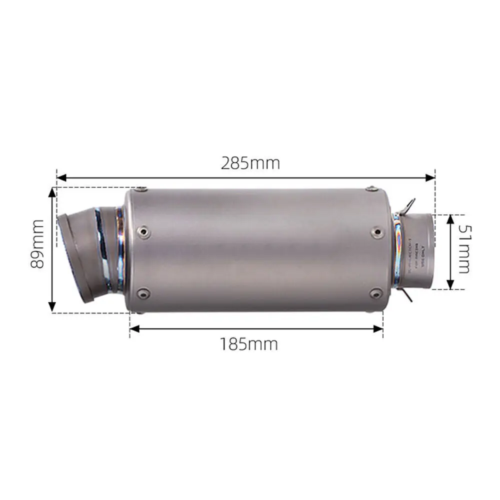 Für Yamaha YZF-R3 2021-2024 Titan-Auspuffanlage mit Endrohren, Vorderem Verbindungsrohr, Auspuffsystemen und Auspuffrohren – Detail 3