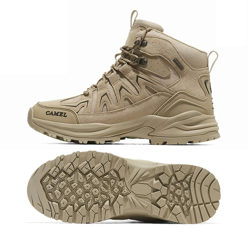 GOLDEN CAMEL Hiking Shoes Women and Men Waterproof Winter Hiking Boots High-top Trekking Shoes for Men 2023 Autumn New Non-slip
