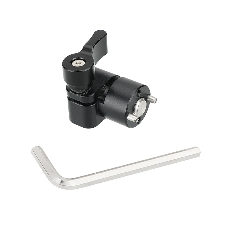 CAMVATE 15mm Single Rod Clamp Holder With 3/8\