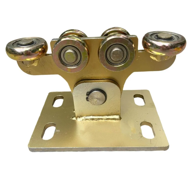 For Suspension Door Pulley Slide Rail Courtyard Trackless Sliding Door Heavy Rail Pulley Load-bearing 300kg