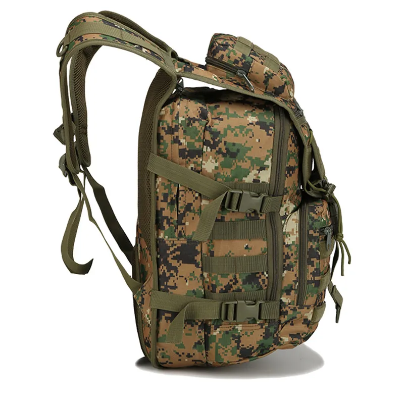 2024 New Outdoor Tactical Backpack Waterproof Mountaineering Bag Hiking Camouflage Backpack Wear-resistant Backpack