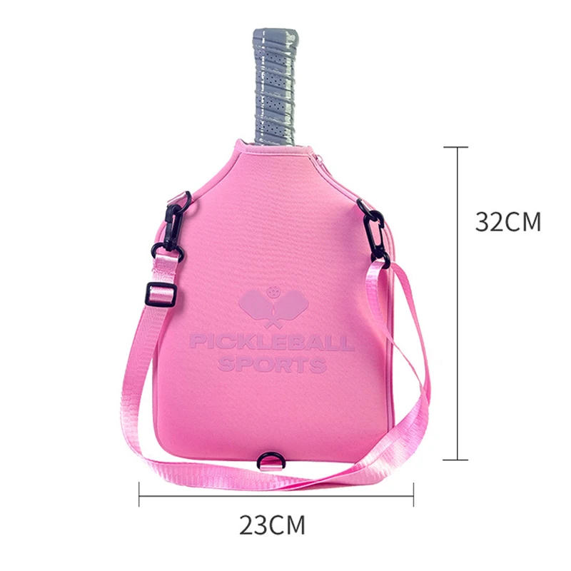 Men Women Pickleball Racquet Backpack Waterproof Pickleball Paddles Cover Large Capacity Dive Material Pickleball Sporting Bags