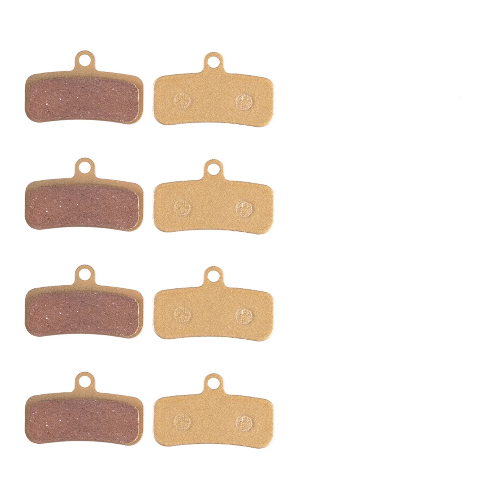 

4-Pairs Bicycle Brake Pads For SHIMANO D03S D02S Saint BR-M810 BR-M820 Deore XT BR-M8020 BR-M8120 Metal Brake Sheeet