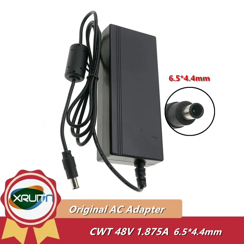 

Original CWT 2AAL090R 48V 1.875A 90W AC Adapter Charger For DAHUA POE Network Hard Disk Video Recorder NVR Monitoring Host