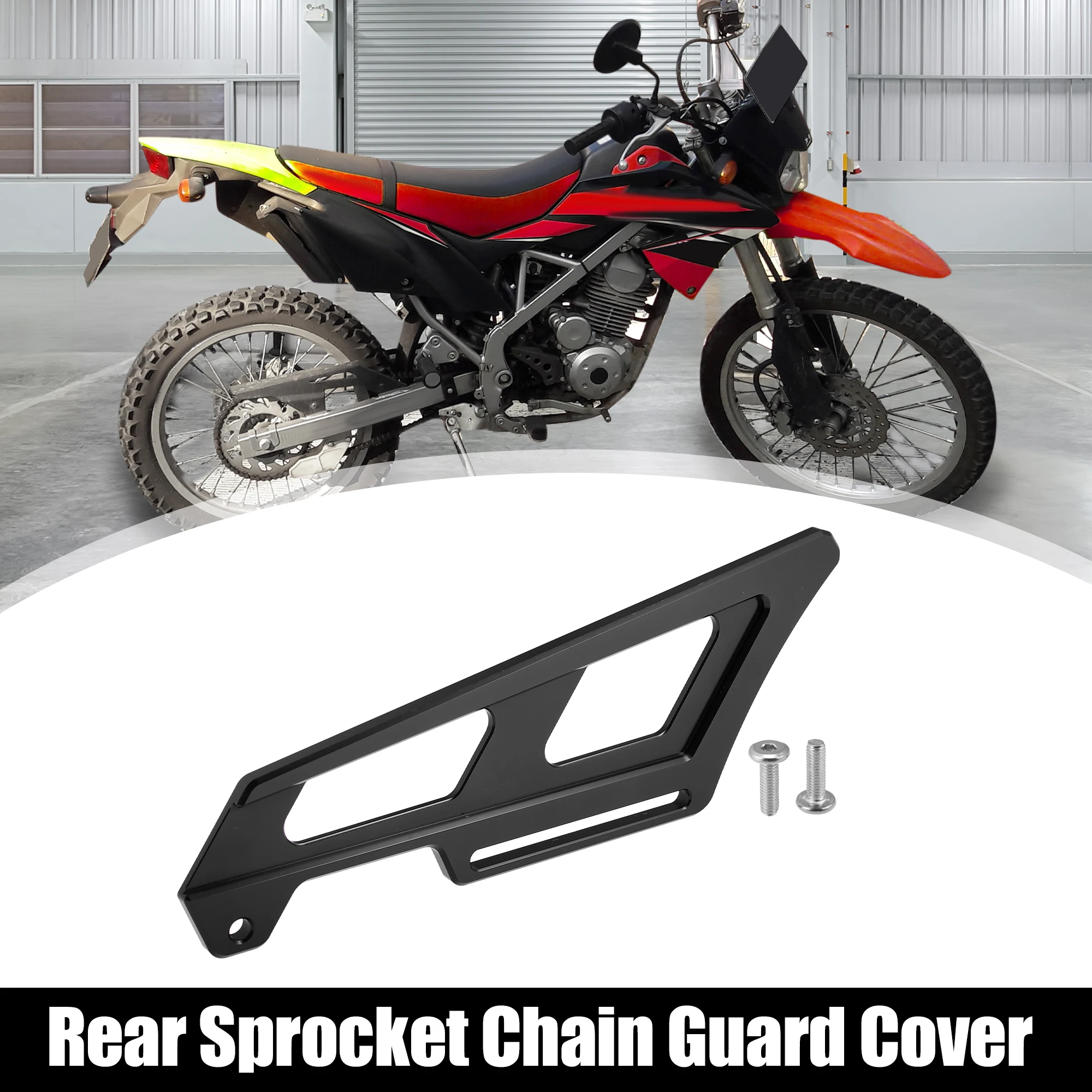 

Motoforti Rear Sprocket Chain Guard Cover Motorcycle Chain Guard Protection Fit for Suzuki DRZ400SM for Kawasaki KLX140L KLX125