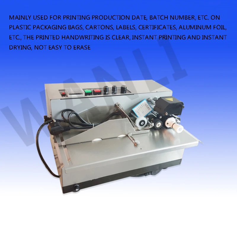 MY-380F Automatic Coding Machine 220V Automatic Ink Wheel Coding Machine Plastic Bag Carton Inkjet Coding Machine