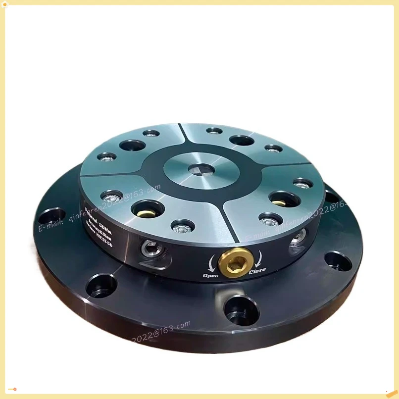 4-5 Axis Fixture Self-centering Vise Positive Paired with Zero Point Quick Change Four Axis L-block Bridge Board DJ-6080H