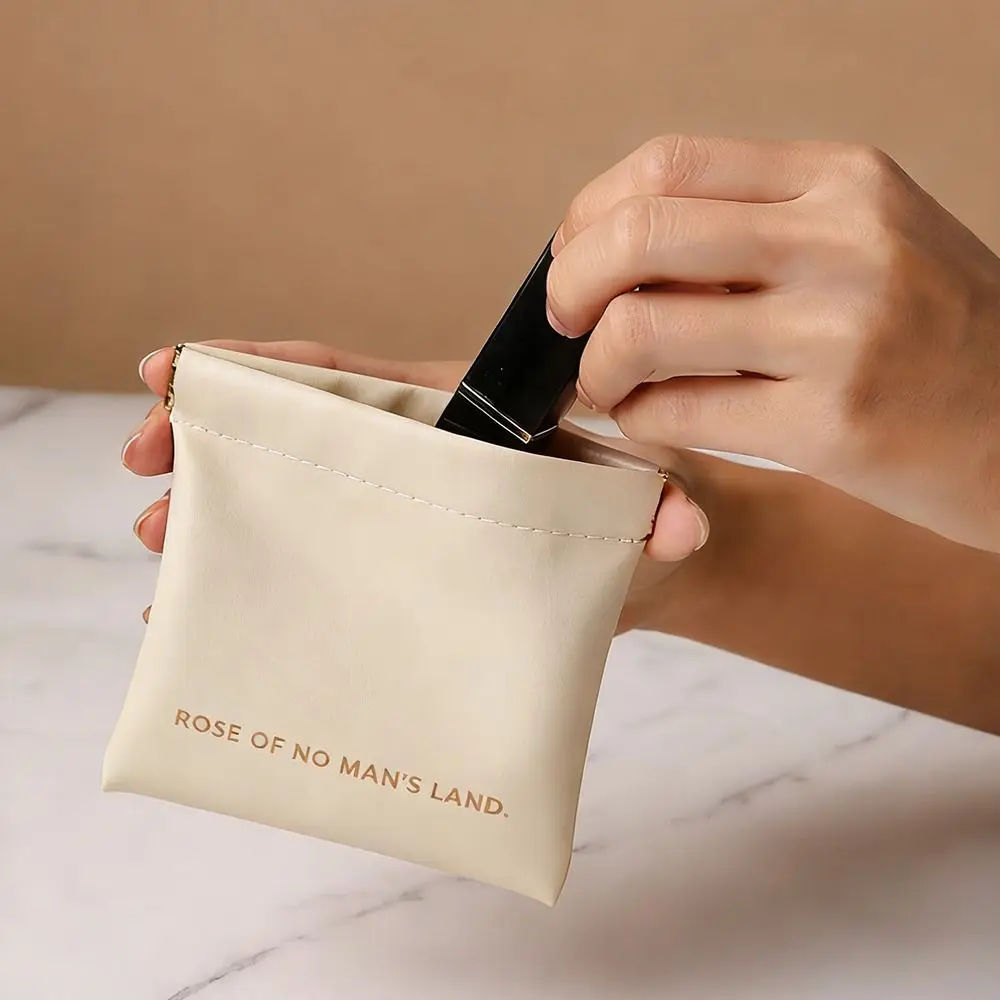Fashion With Inner Bag Lipstick Makeup Bag Simple Portable Cosmetic Organizer Pouch Travel Mini Storage Bag for Women Girls