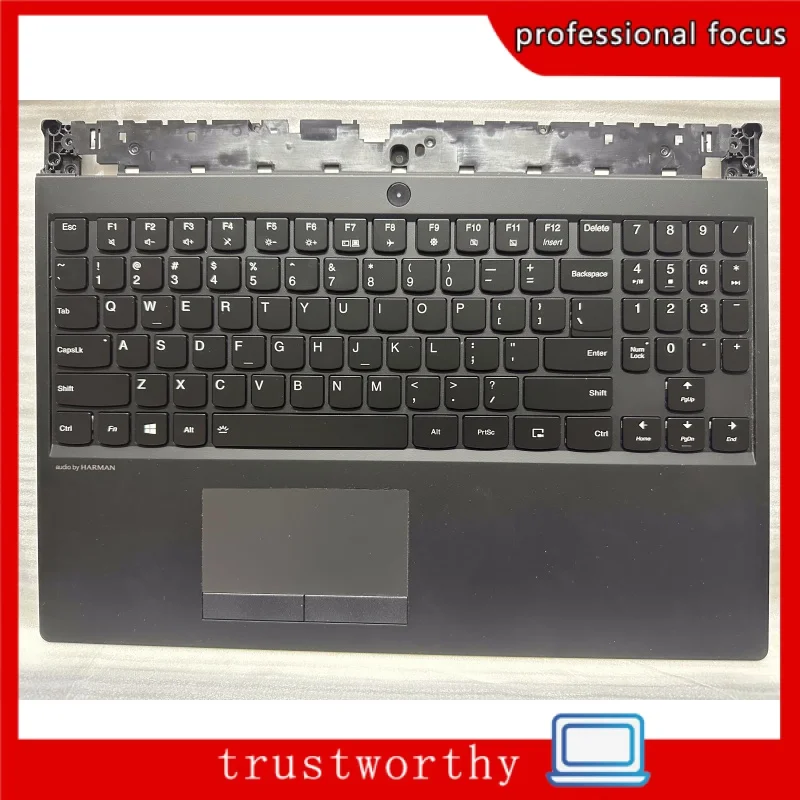 

NEW Palmrest Keyboard & Touchpad for Lenovo Legion Y530-15ICH US Y540-15IRH PG0 Y7000 BLACK