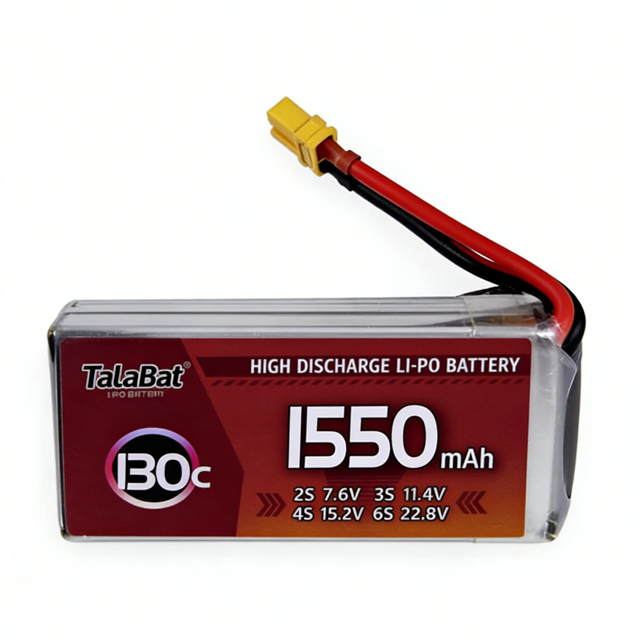 Upgrade 6s 22.2V 1550mAh 130C LiPo Battery For RC Helicopter Quadcopter FPV Racing Drone Parts 22.2v Drones Battery With XT60