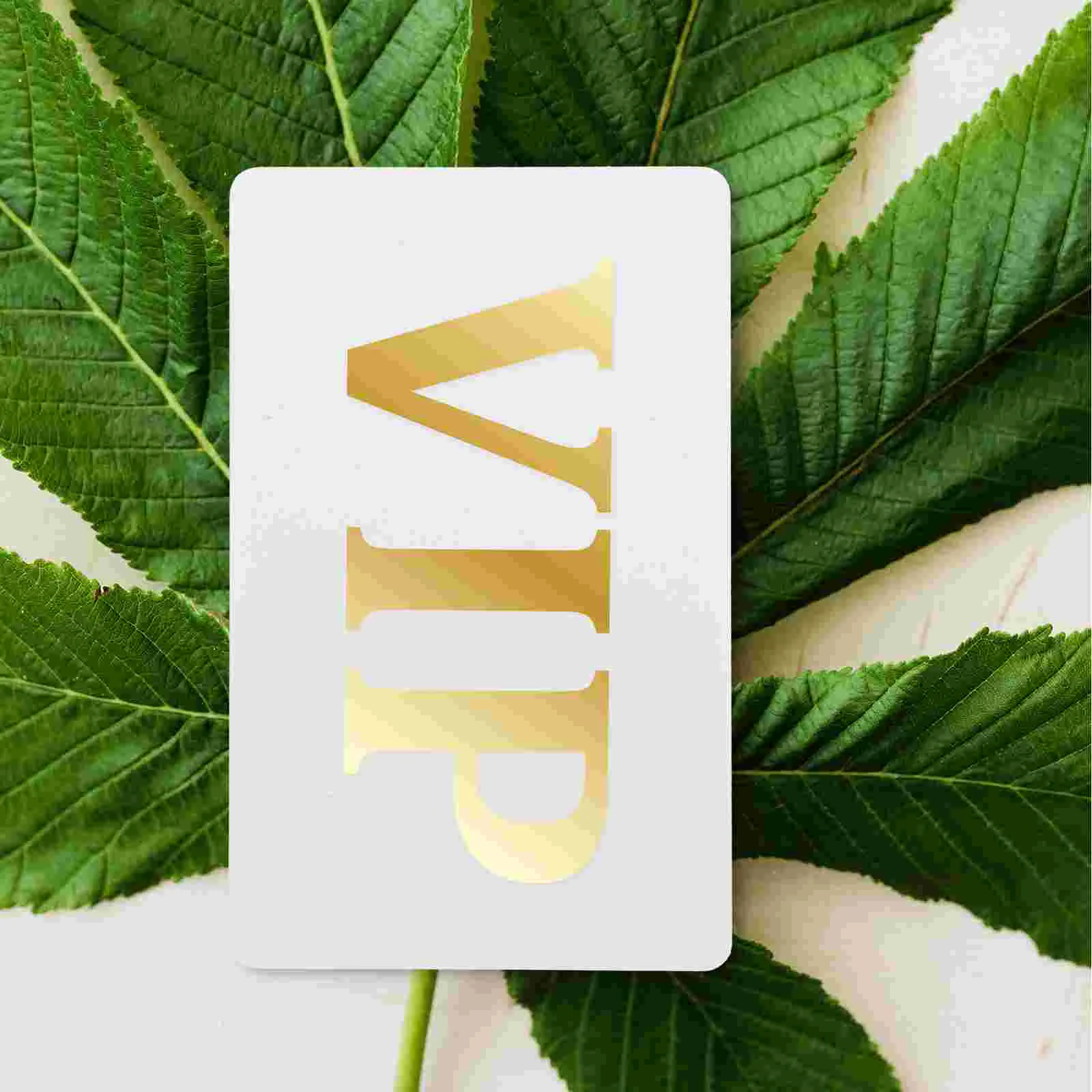 10 Pcs Unique Employee Card Labels for Printer Greeting Cards with Envelopes PVC DIY Craft Tag