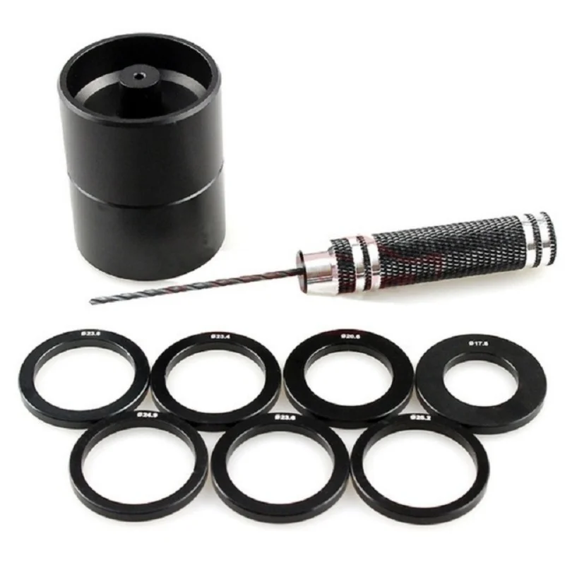 Homemade Tamiya 4WD Accessories Modification Tool Wheel Hub Punch Punch Wheel Hub Tool Drill