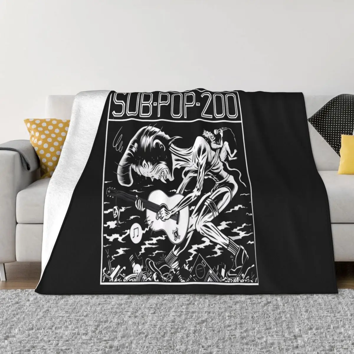 Sub Pop 200 Quilt Bed Blanket Blankets & Throws Thin Wadding Blanket Throw Blanket