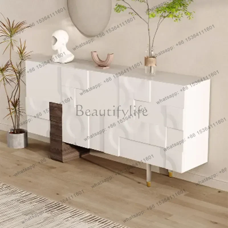 LJY Display Morden Room Living Room Cabinets Tall Kids Storage Shelf Cabinets Ultra Thin Bedside Szafki Do Salonu Home Furniture