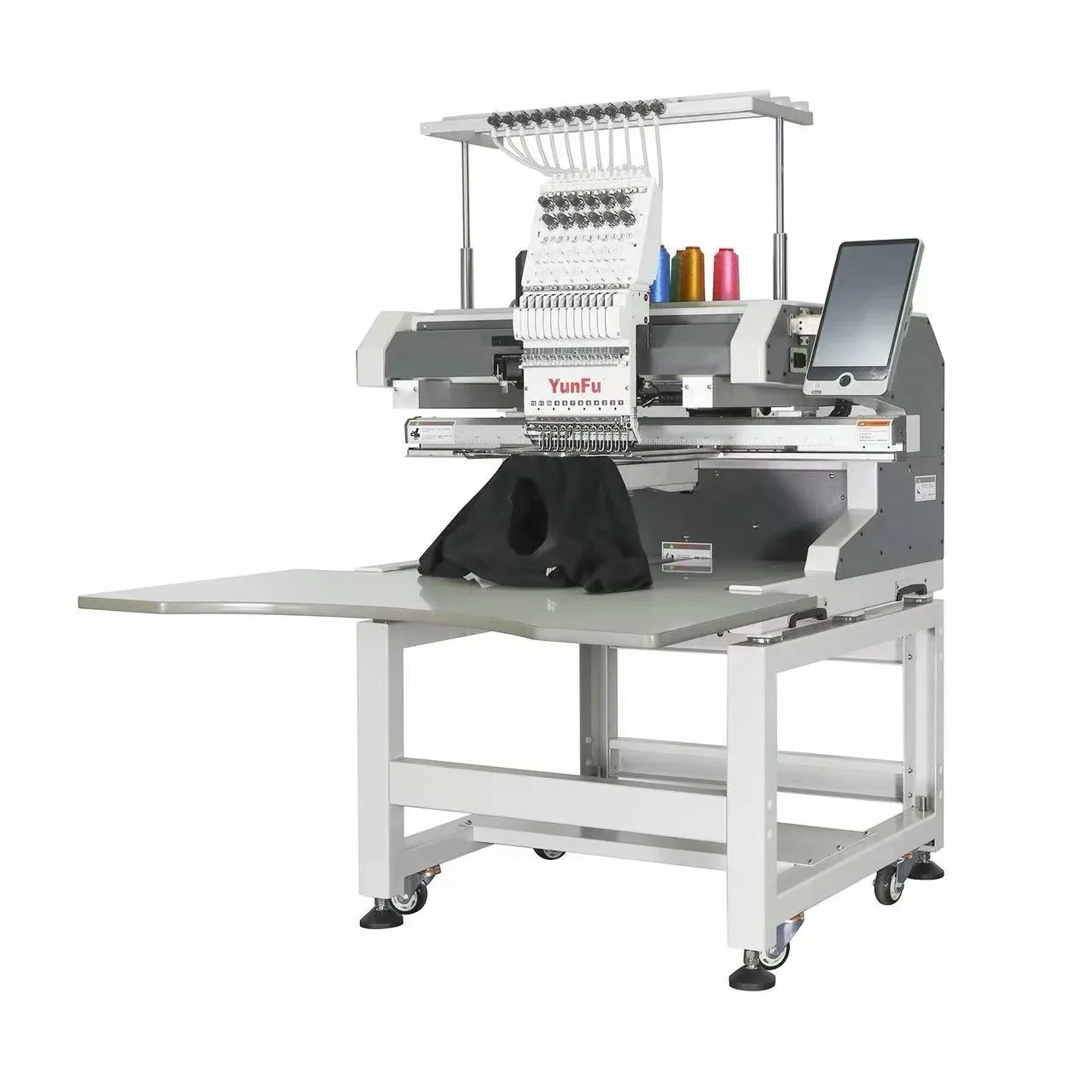 PT500e Single Head Embroidery Machine 500*800mm Industrial Cheap Price