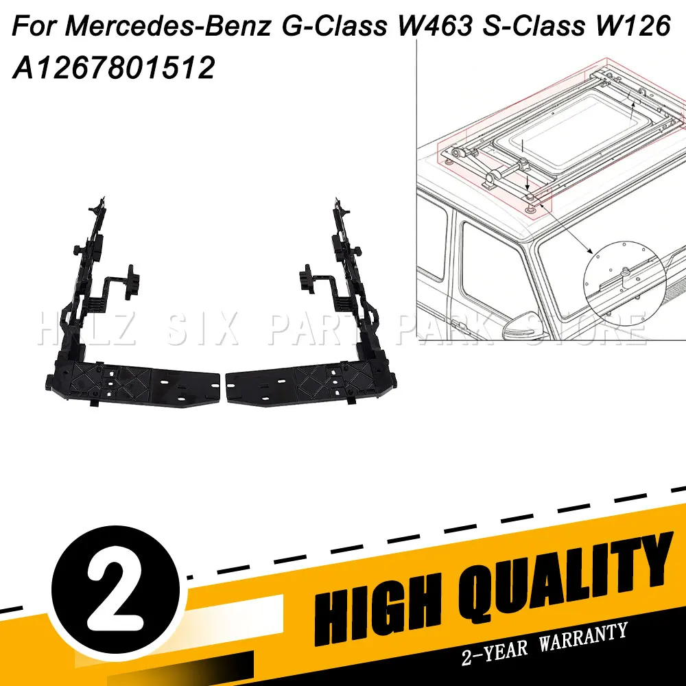 A1267801512 New Sunroof Foot Lifting Angle Mechanism Linkage Bracket For Mercedes-Benz G-Class W463 S-Class W126 Car Accessories