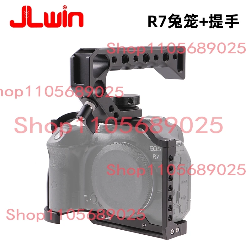 R7 for canon EOSR7 camera Rabbit cage Rig Handle Film Arm support bracket Stabilizer video led tripod