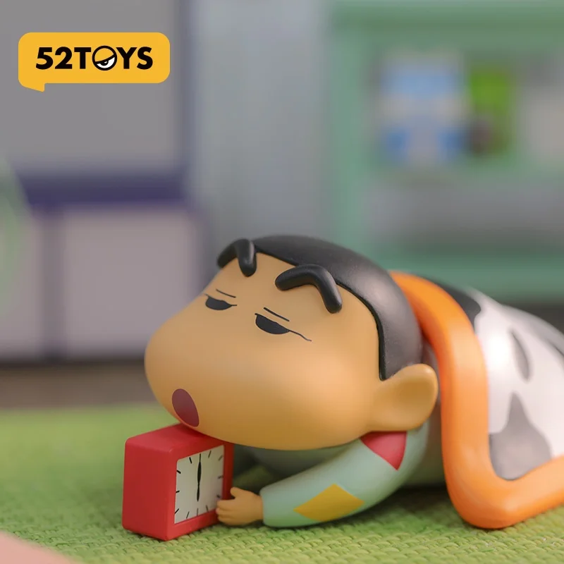 

New 52toys Crayon Shin-Chan Daily Series 1 Blind Box Hand-Held Trend Toys Decorations Animation Cute Dolls Children Holiday Gift