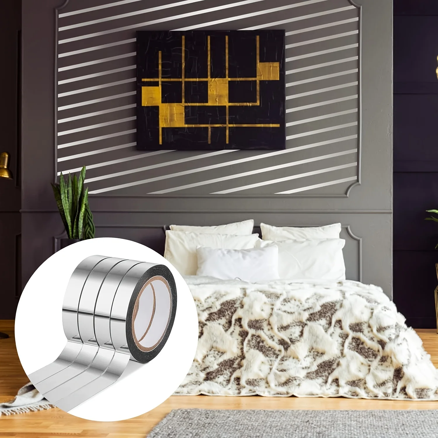 1/2pcs Metallic Silver Mirror  - Art Craft Mirror recension och pris