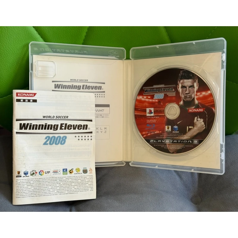 Playstatio3 PS3 لعبة اليد الثانية CD العالم لكرة القدم الفائز أحد عشر 2008 Playstation3 بطاقة الألعاب ألعاب Ps3 النسخة اليابانية #5