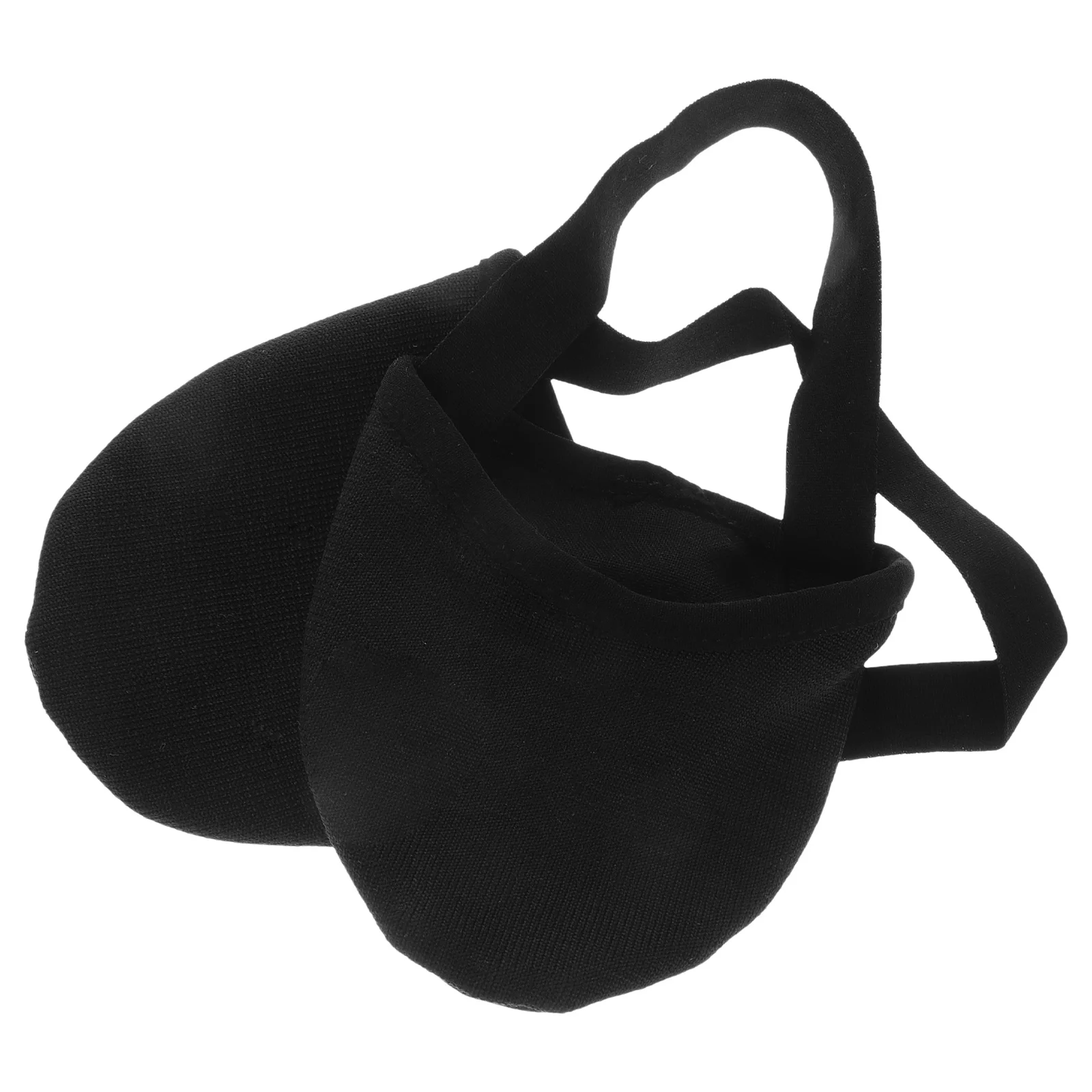 

Black S Comfortable Toe Pouches Breathable Protector Half Soles Dance Shoes Forefoot Pads Cushioning Ballet Dance Modern Foot