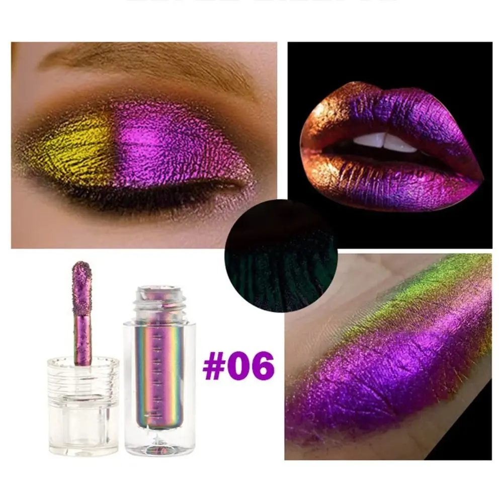 Glitter Long-lasting Holographic Multi-Dimensional Eye Looks Liquid Lipsticks Metallic Liquid Glitter Eyeshadow