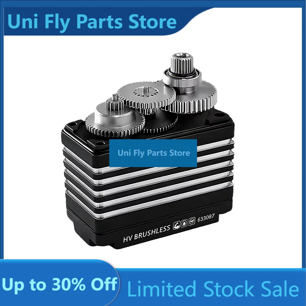 UniFly Power HD PowerHD T50-BHV T50BHV 6-8.4V 50kg Steel Gear Brushless Servo For Brushless Motor