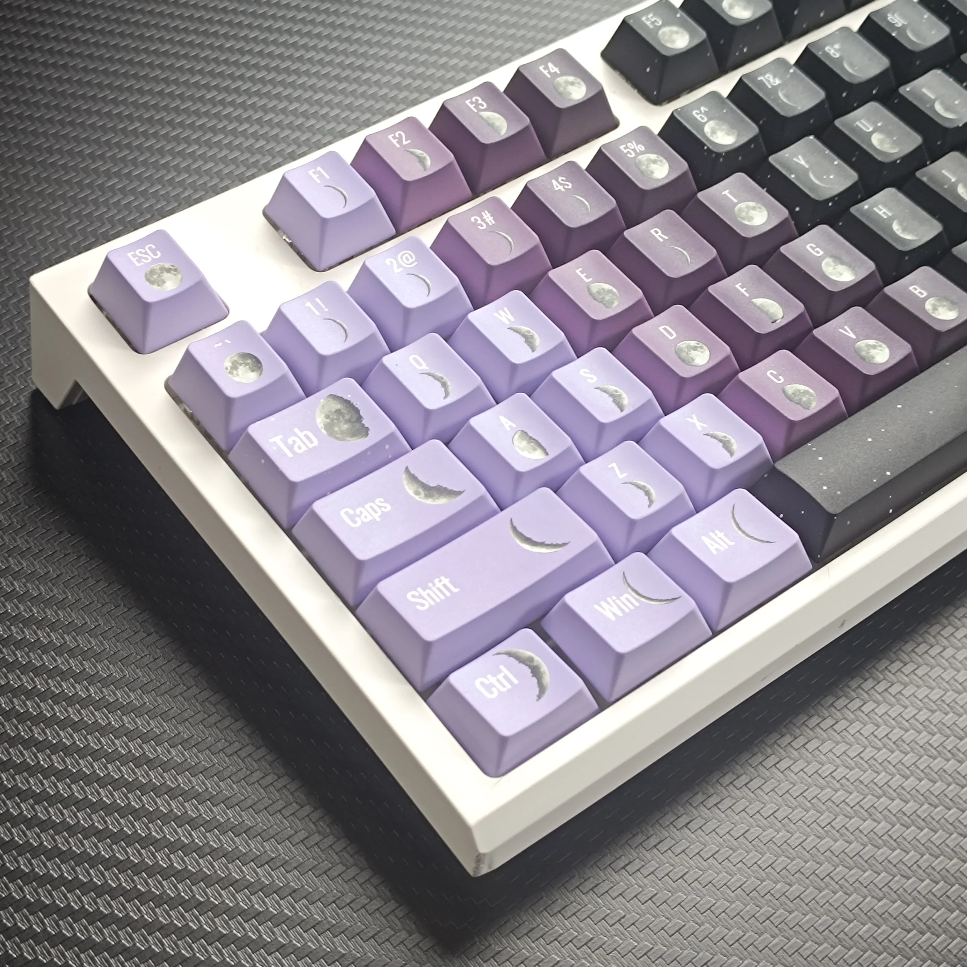 

Zhiyue Keycap Original factory height, sublimation custom mechanical keyboard keycap 60/75/87/98/108