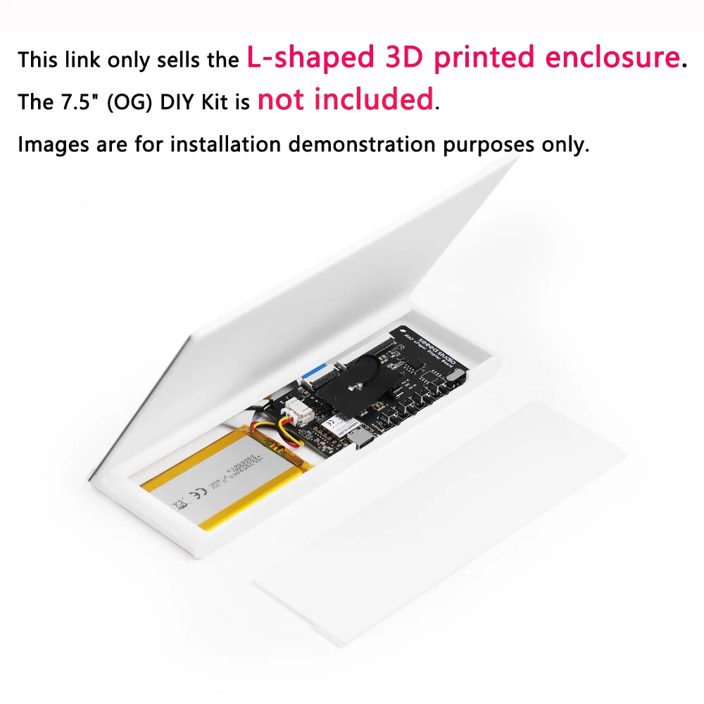 Seeed L Shape 3D-Printed Enclosure for TRMNL 7.5