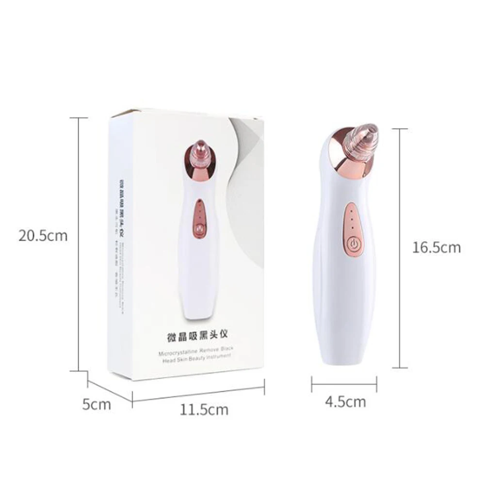 Detergente per la bellezza del viso Strumento elettrico per la cura della pelle dei pori Detergente profondo Trattamento dell'acne Rimuove l'olio della pelle morta