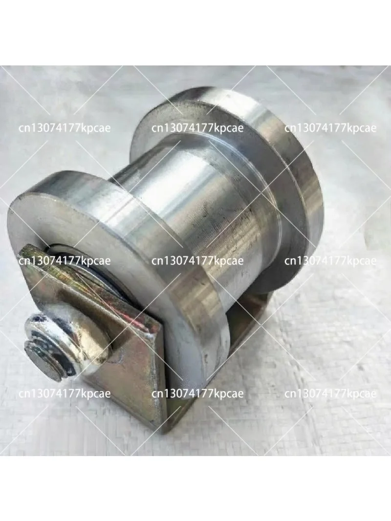 Bilateral Track Steel Sliding Door Pulley Wheels, for I‑Beam, Square Groove & Light Rail Applications